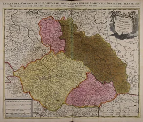 The Kingdom of Bohemia, Duchy of Silesia, Marquisate of Moravia and Lusatia